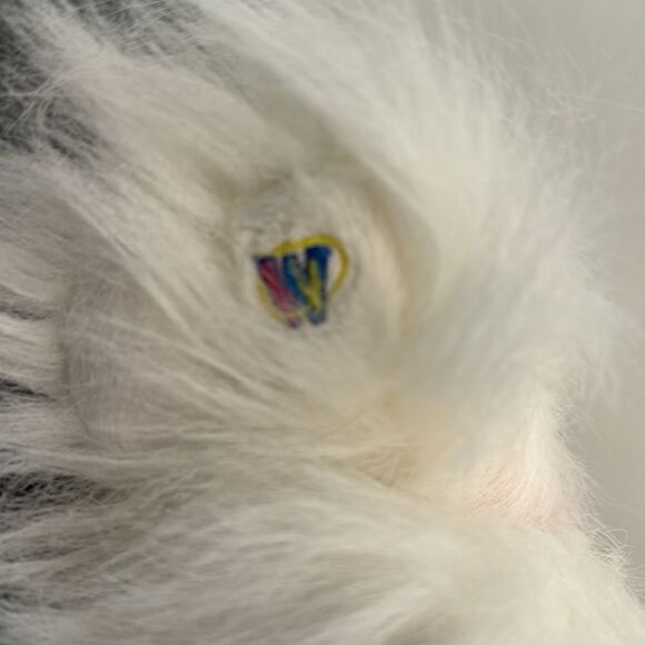 Ganz Webkinz Lil Kinz YORKIE 7" Plush DOG White Pink Stuffed Animal Toy No Code - Picture 10 of 10